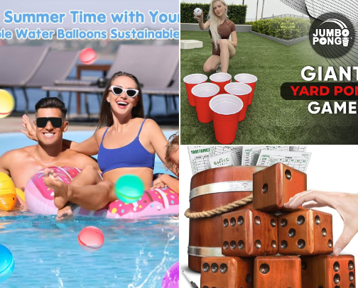 Summer Time Items For Fun & Adventures! cover photo collage