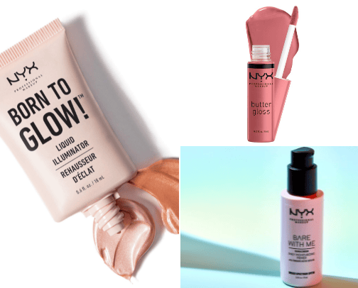 All time favorite NYX products cover photo collage