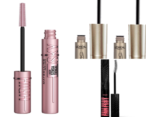 Lengthening mascara cover photo collage