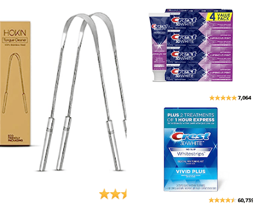 clean Teeth (Products for white and clean teeth) cover photo collage