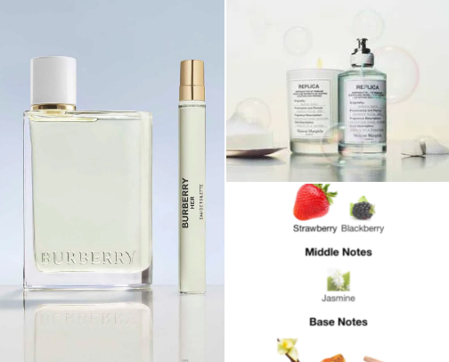 My Perfume Collection cover photo collage