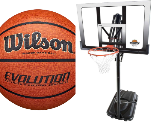 Basketball Equipment cover photo collage