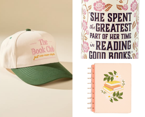 A Girls Guide to Gift Giving : Book Lovers Edition 📚 cover photo collage