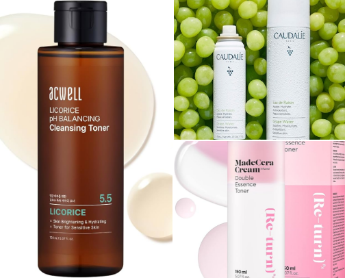 Skincare cover photo collage