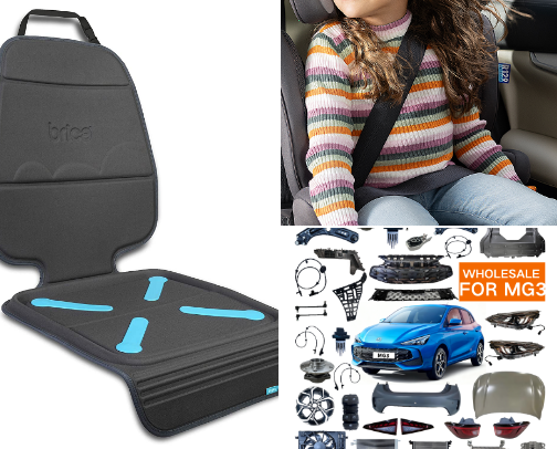 Car essentials cover photo collage
