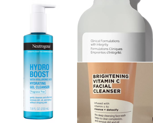 Skincare Faves cover photo collage