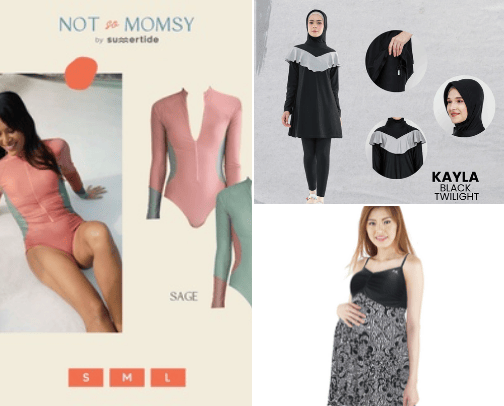 Rekomendasi Baju Renang Wanita cover photo collage
