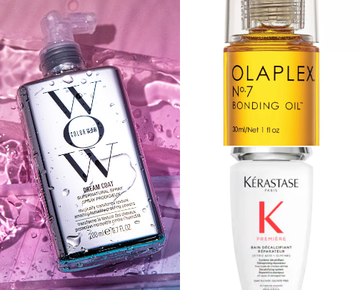 Luxurious hair at your fingertips: Products for softness and shine💫 cover photo collage