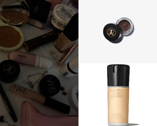 my beauty recs cover photo collage