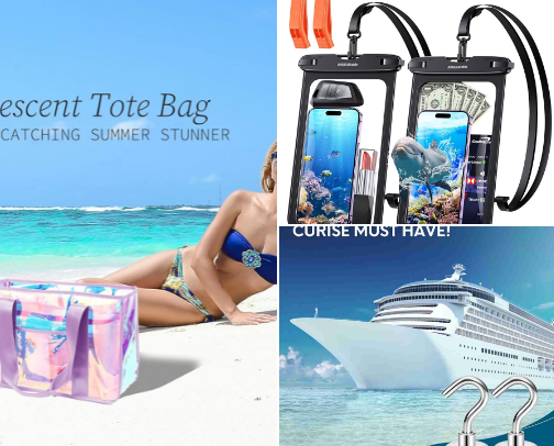 “Pack Smart, Cruise Happy!”🛳 cover photo collage