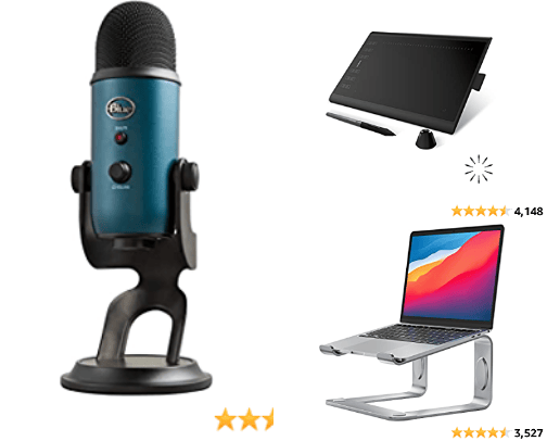 The most beautiful and useful computer  accessories cover photo collage