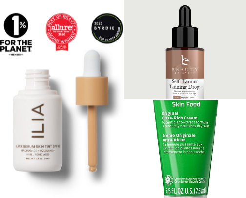 My low tox beauty faves cover photo collage