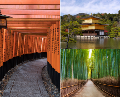 MY FAVORITE THINGS TO DO IN KYOTO - TRAVEL GUIDE cover photo collage