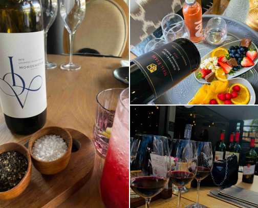 Vino Vibes From The Land of Diamonds cover photo collage