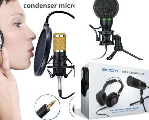 Podcasting equipment for beginners | Takealot cover photo collage