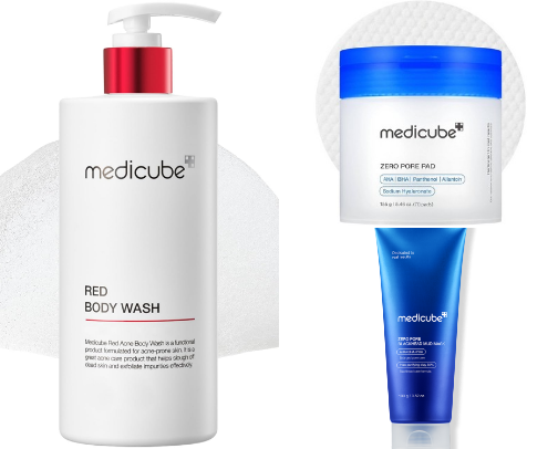 Favorite medicube products cover photo collage