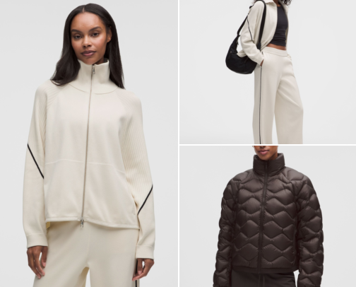 Lululemon fall 2026 cover photo collage
