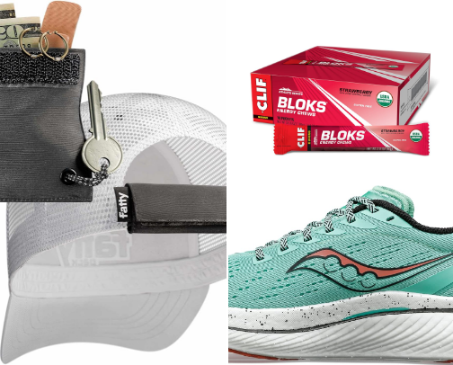 Running Gear I Swear By cover photo collage