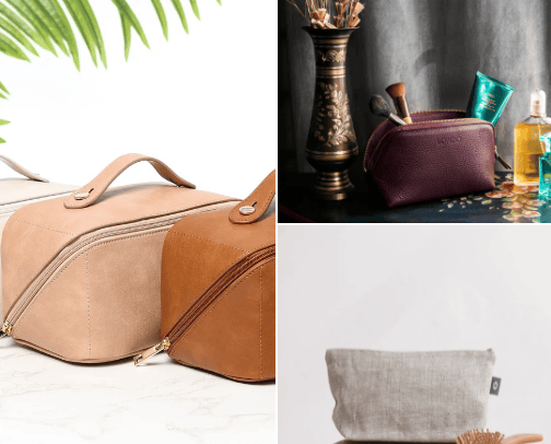 Best picks for makeup bags cover photo collage