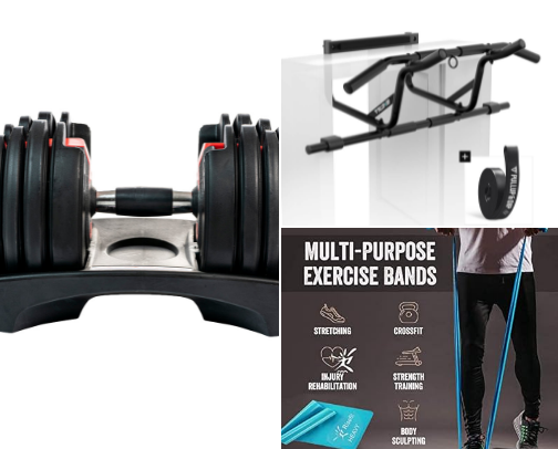 Build Your Dream Home Gym on a Budget cover photo collage