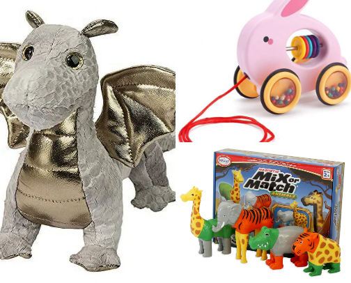 Toys for Babies, Toddlers and Preschoolers cover photo collage