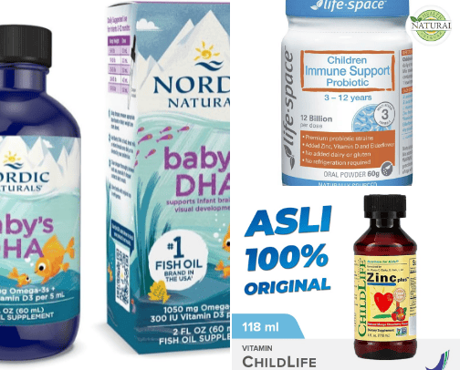 Suplemen anak cover photo collage