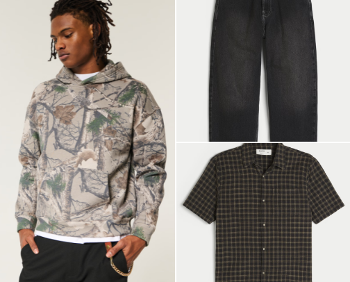 Mid to High price clothing cover photo collage