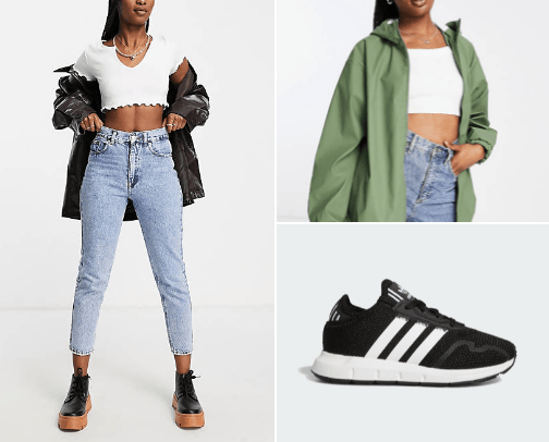 Fashion cover photo collage