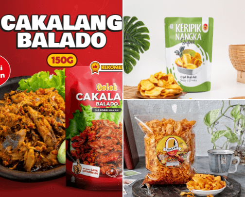 Delicious food to eat anywhere cover photo collage