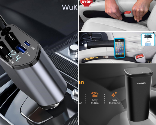 CAR ACCESSORIES cover photo collage
