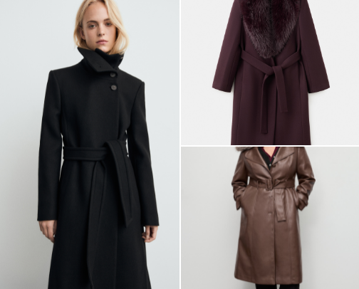 Coats for winter cover photo collage