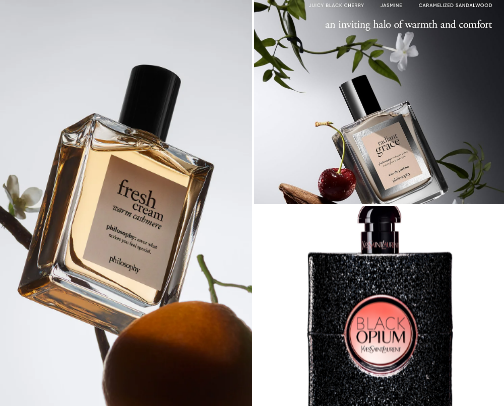 All Things Perfume 💐 cover photo collage