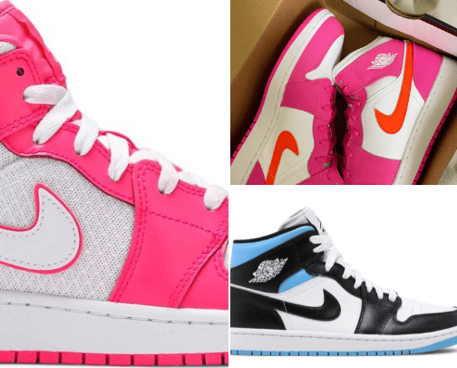 trendy sneakers cover photo collage