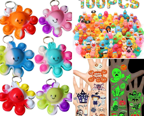 Fun Alternative Halloween Treats cover photo collage