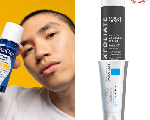 Skincare cover photo collage