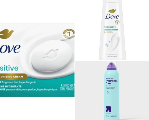 the ✨everything✨ shower routine cover photo collage