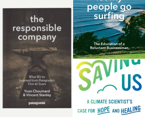 My Sustainability Book Shelf cover photo collage