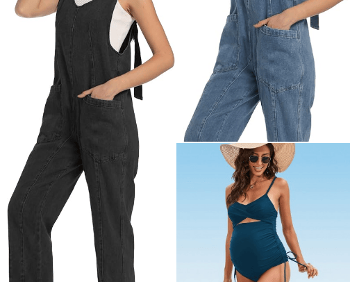 Maternity Summer Outfits cover photo collage