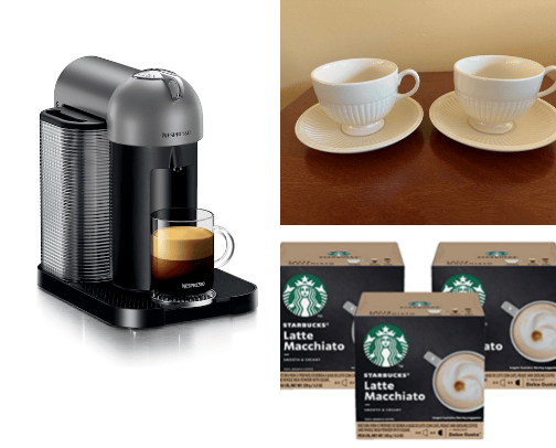 Coffee time ❤ cover photo collage