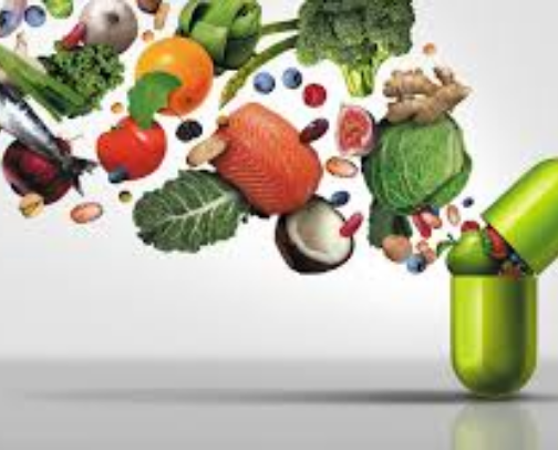 Vitamins and Supplements cover photo collage