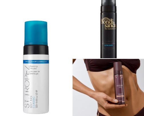 Tannin Time: Cheeky Picks for Radiant Skin👙 cover photo collage
