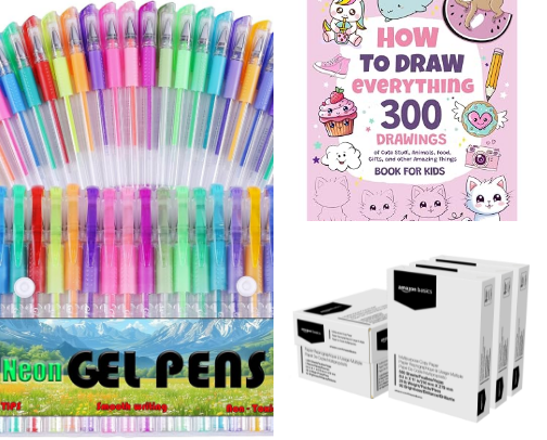 School Supplies cover photo collage
