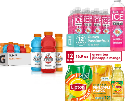 DRINKS I LOVE TO BUY FROM AMAZON cover photo collage