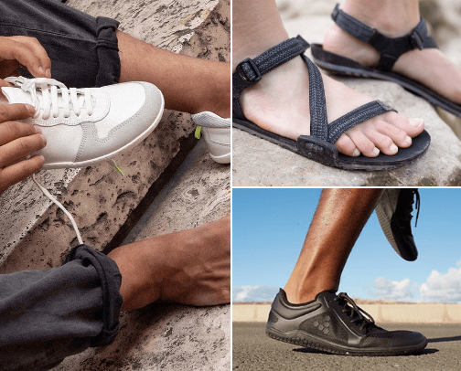 Barefoot Shoes cover photo collage