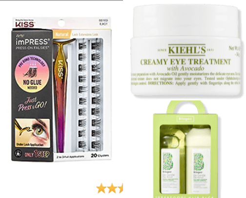 Self Care Products cover photo collage