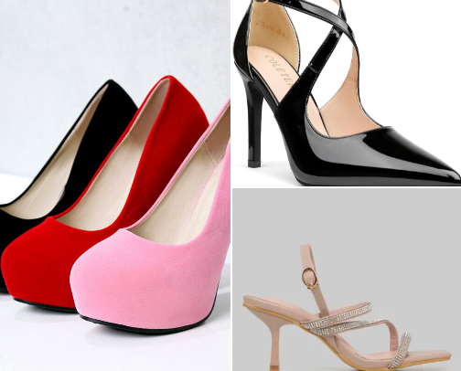 Chic & Comfortable Heels You Can Actually Walk In cover photo collage