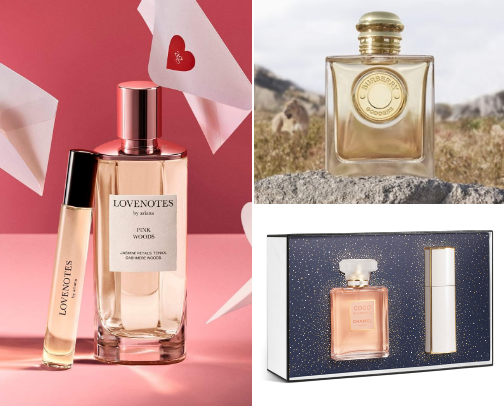 The Perfume Vault cover photo collage