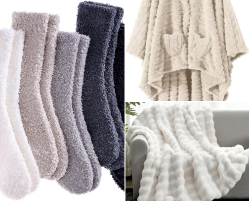 Affordable Cozy Finds cover photo collage