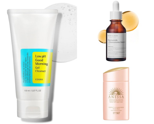 Clear & Controlled: The Ultimate Routine for Oily, Acne-Prone Skin cover photo collage