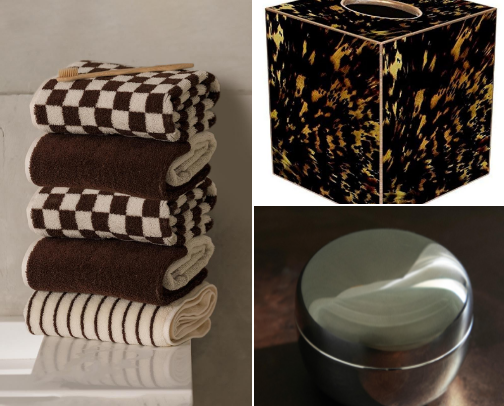 Bathroom things with big personality cover photo collage